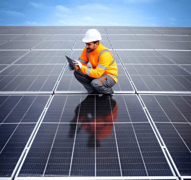 solar panel servicing