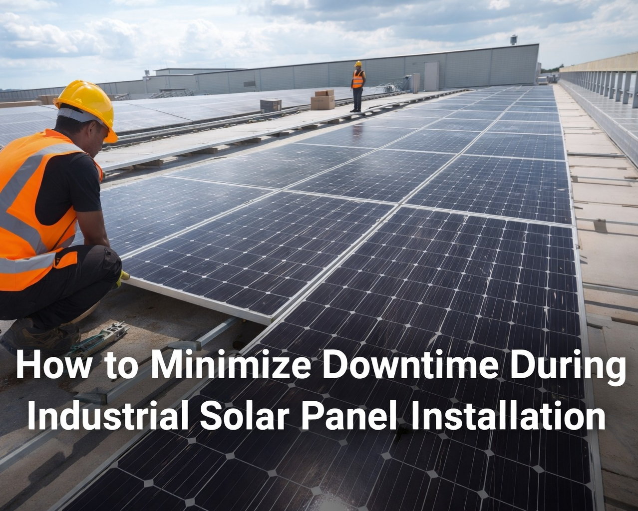 Industrial Solar Panel Installation