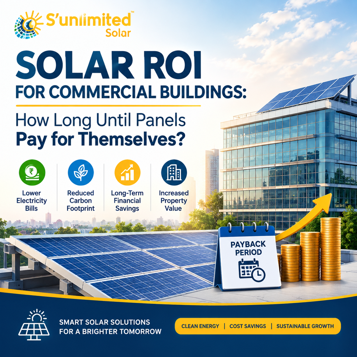 solar panels for commercial buildings